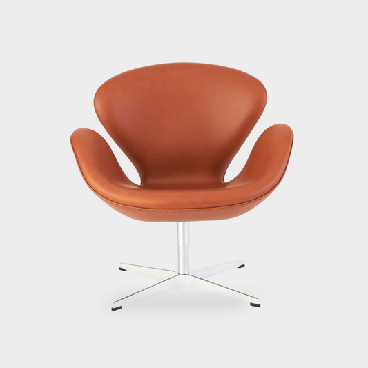 Upholstery by Arne Jacobsen, Swan chair.