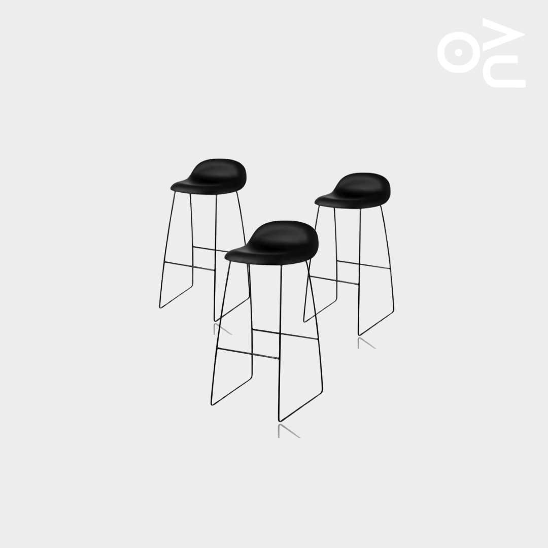 GUBI BAR STOOL 3D