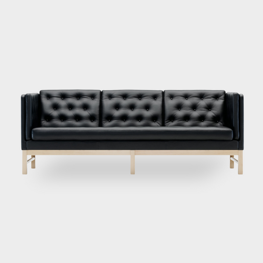 ERIK JØRGENSEN SOFA – EJ315-3 PERS SORT CLASSIC LÆDER