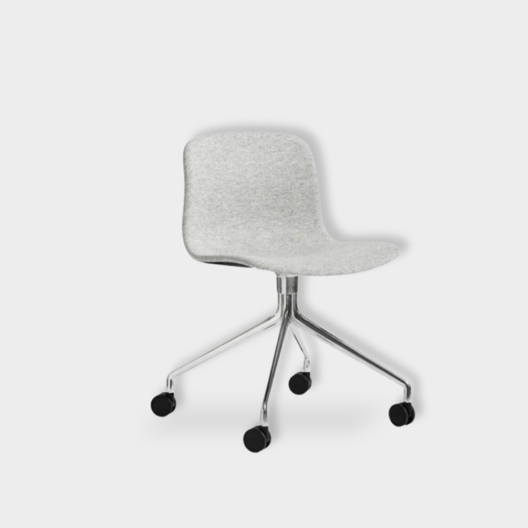 HAY AAC 15 About A Chair SH: 46cm - Polerat aluminium/Hallingdal 116